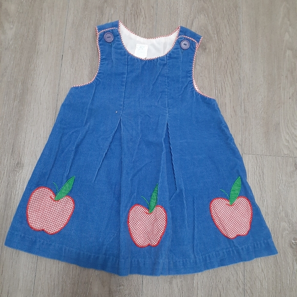 Other - Apple Pinafore Dress size 3T